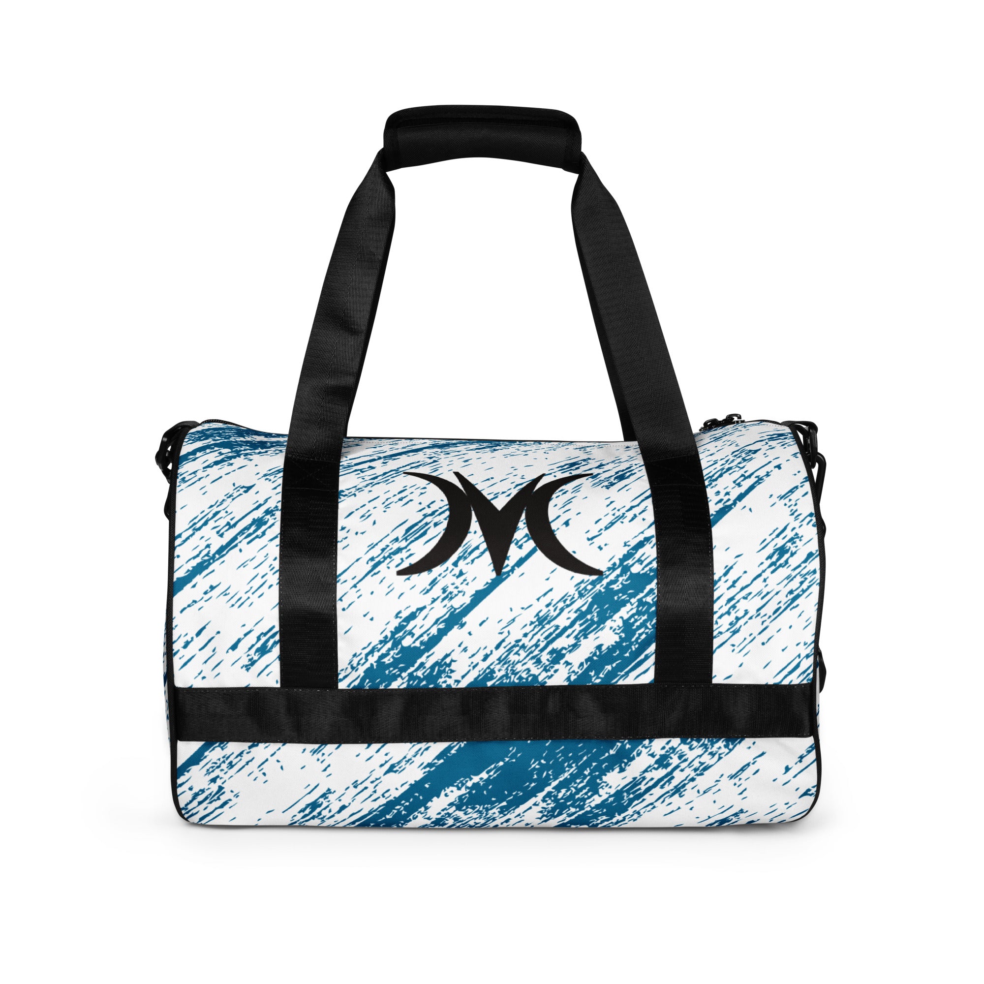 MOONSHOOT Signature Blue & White Gym Bag