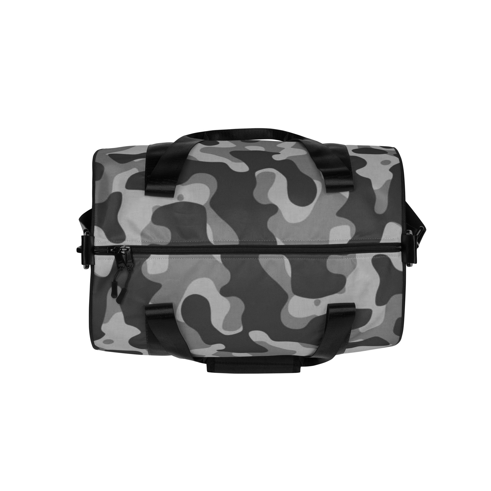 Monochrome Camouflage Gym Bag