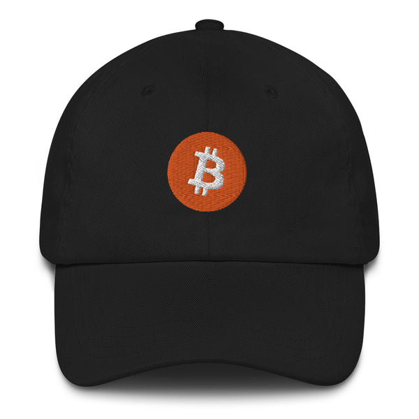 Bitcoin Embroidered Dad Hat