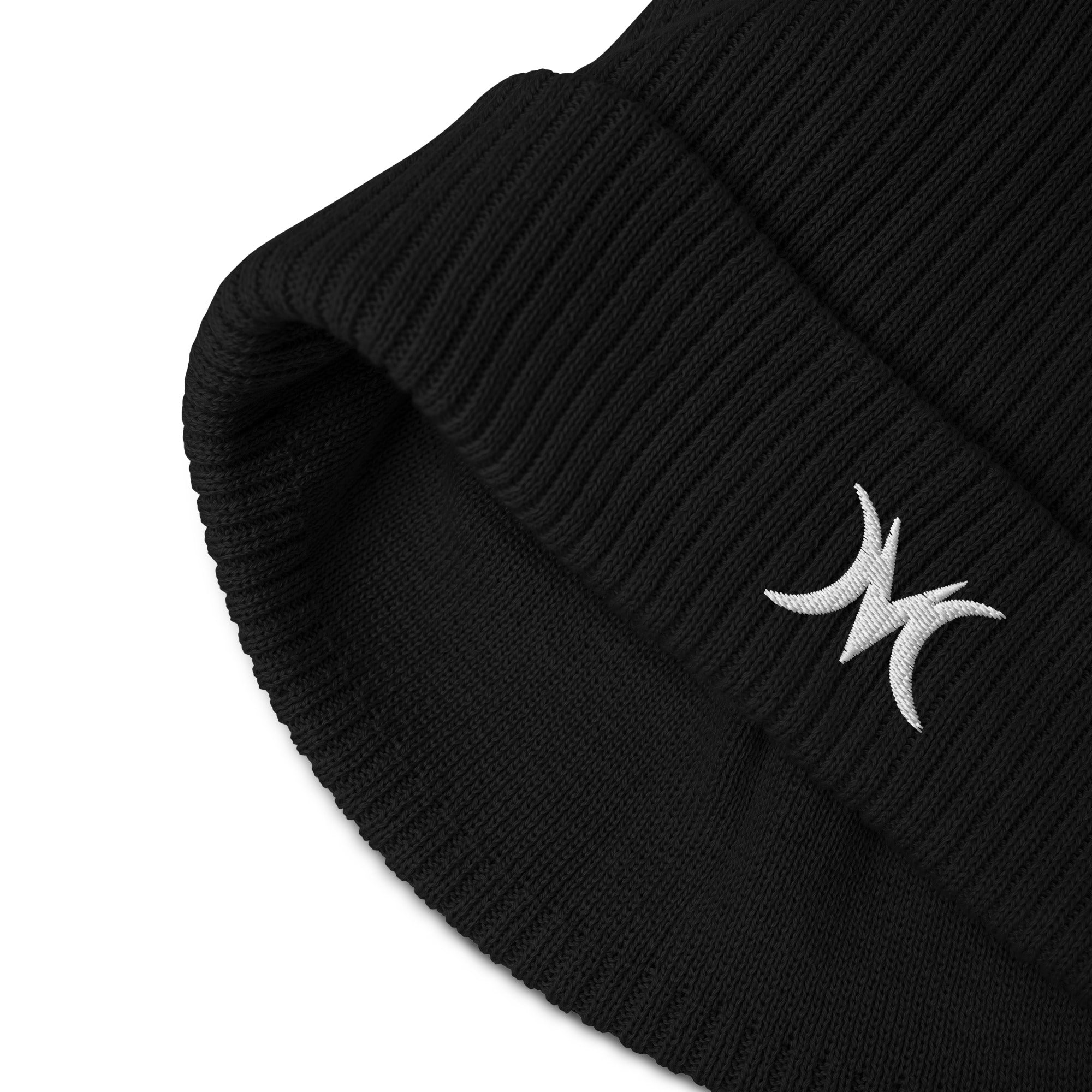 MOONSHOOT Signature Organic Ribbed Beanie