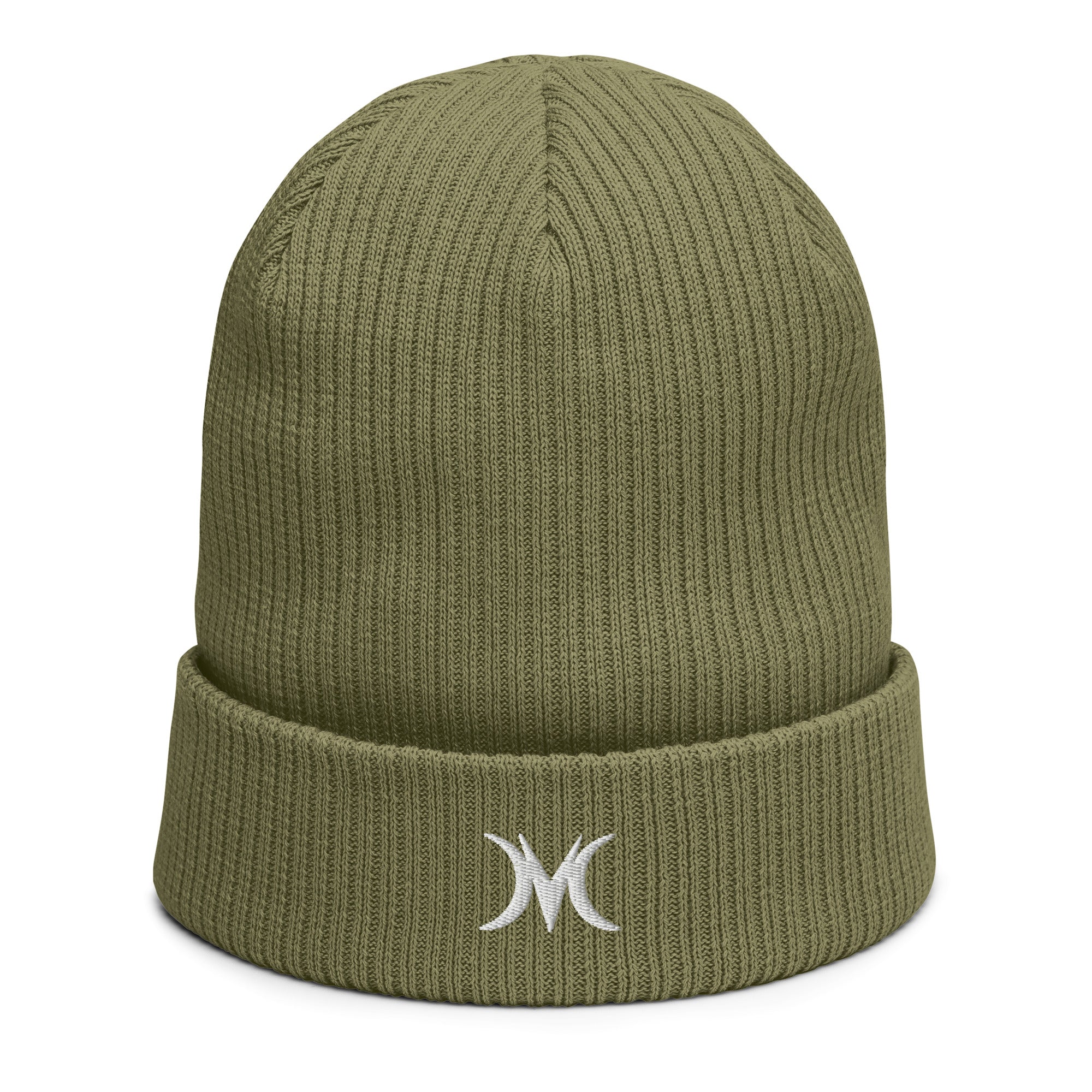MOONSHOOT Signature Organic Ribbed Beanie