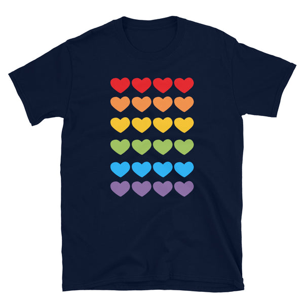 Pride Hearts Unisex T-Shirt
