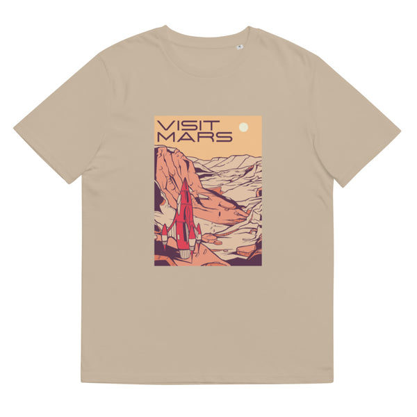 'Visit Mars' Organic T-Shirt