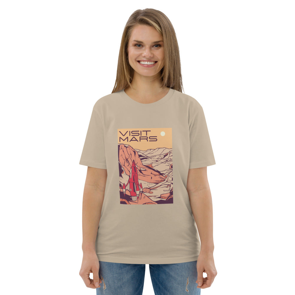 'Visit Mars' Organic T-Shirt