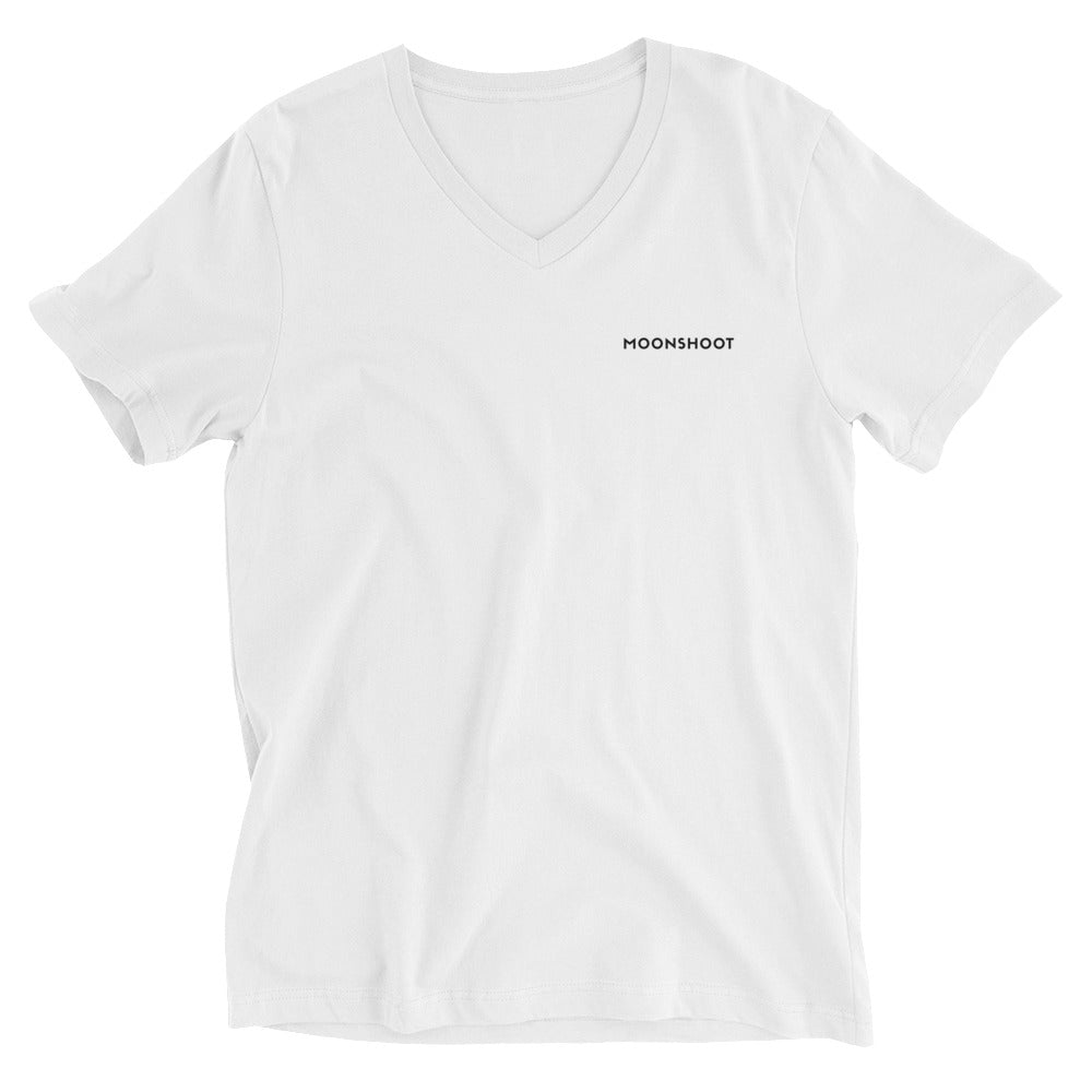 MOONSHOOT Signature Logo V-Neck T-Shirt